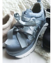 merry jenny | ジャガードリボンスニーカー(スニーカー)