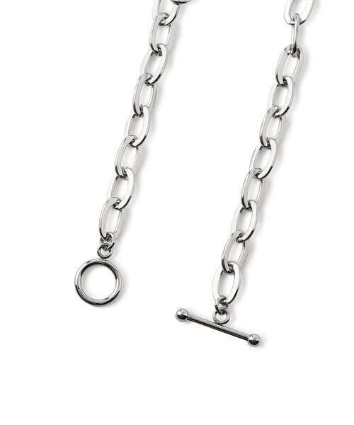 ROPE' PICNIC(ロペピクニック)の「ステンレスボールドチェーンネックレス(ネックレス・レディース・ゴールド/シルバー・F)」の19枚目の写真