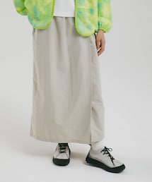 EKAL | 『UR TECH』ナイロンタッサ－ラップ風スカート(スカート)