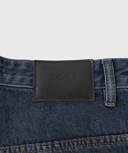 ADAM ET ROPE'(アダムエロペ)の「【CODA/コーダ】DISTRESSED EXTENDED CUT LUFT JEANS(デニムパンツ・メンズ・スミクロ/ブルー系・0/1)」の11枚目の写真