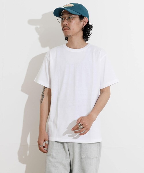 THE GOODLAND MARKET(ザグッドランドマーケット)の「ザ グッドランド マーケット THE GOODLAND T-SHIRTS LAND(Tシャツ/カットソー・メンズ・White・S/M/L)」の7枚目の写真