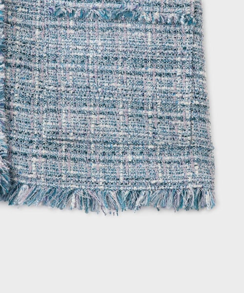 ROPE'（ロペ）の「【Masaco Teranishi（マサコテラニシ）】× moi salon et rope EXCLUSIVE EDITION TWEED GILET｜ジレ（ベスト・レディース・ホワイト系/サックス・F）」の7枚目の写真