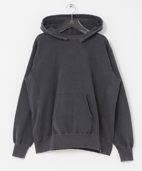 URBAN RESEARCH(アーバンリサーチ)の「NEXUSVII. DAMAGED 2TONE AFTER HOODY(パーカー・メンズ・FADE NAVY/FADE BLACK・M/L)」の1枚目の写真