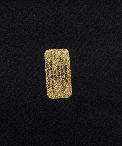 ADAM ET ROPE'（アダムエロペ）の「【BAL/バル】 INOUE BROTHERS BRUSHED SCARF（マフラー・メンズ・ブラック/ホワイト・F）」の5枚目の写真