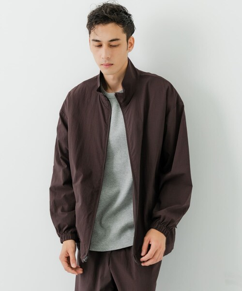 URBAN RESEARCH（アーバンリサーチ）の「NYLON DRY STRETCH JACKET（テーラードジャケット・メンズ・BLACK/BURGUNDY・M/L）」の16枚目の写真