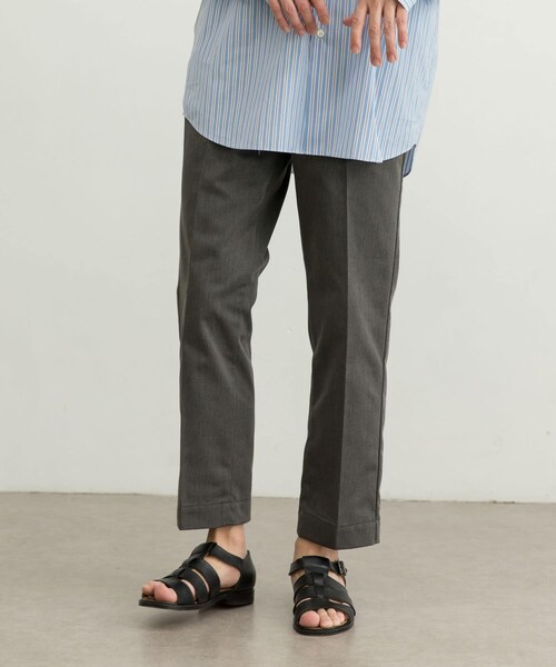 URBAN RESEARCH（アーバンリサーチ）の「JP MADE CHINO TROUSER（チノパンツ・メンズ・YELLOW/SAND BEIGE/KHAKI/BLACK/CHARCOAL・S/M/L/XL）」の21枚目の写真