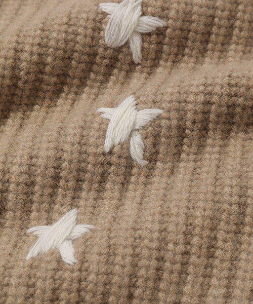 ADAM ET ROPE'(アダムエロペ)の「【Etudes Studio/エチュードストゥディオ】RIBBED ROUND NECK EUROPA(ニット/セーター・メンズ・ブラック/ベージュ・2/3)」の16枚目の写真