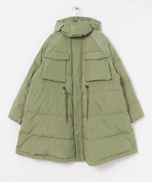 URBAN RESEARCH（アーバンリサーチ）の「VACHEMENT　down jacket（その他アウター・レディース・GREEN/BEIGE/BLACK・FREE）」の3枚目の写真
