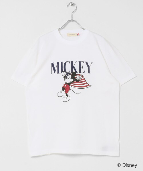 KBF（ケイビーエフ）の「GOOD ROCK SPEED/MICKEY/T-SHIRTS（Tシャツ/カットソー・レディース・WHITE・Free）」の2枚目の写真