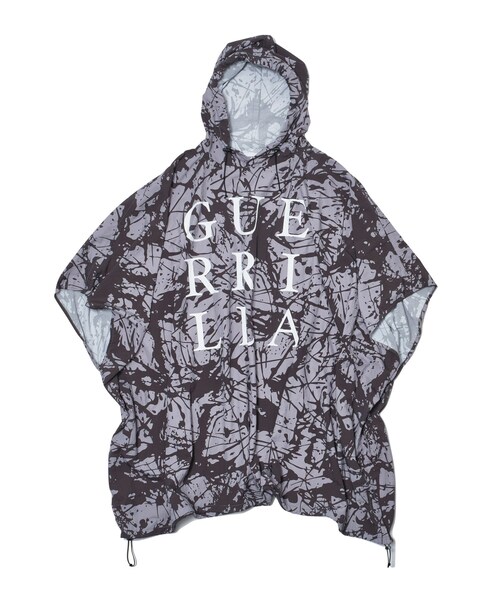 EKAL(エカル)の「mountain research Splatrail Poncho(レインコート/ポンチョ・メンズ・Gray CCL・One)」の5枚目の写真