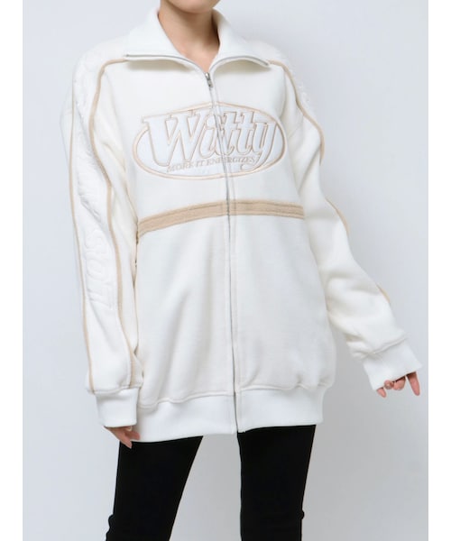 GYDA（ジェイダ）の「Wittyフリースブルゾン（ブルゾン）」 - WEAR
