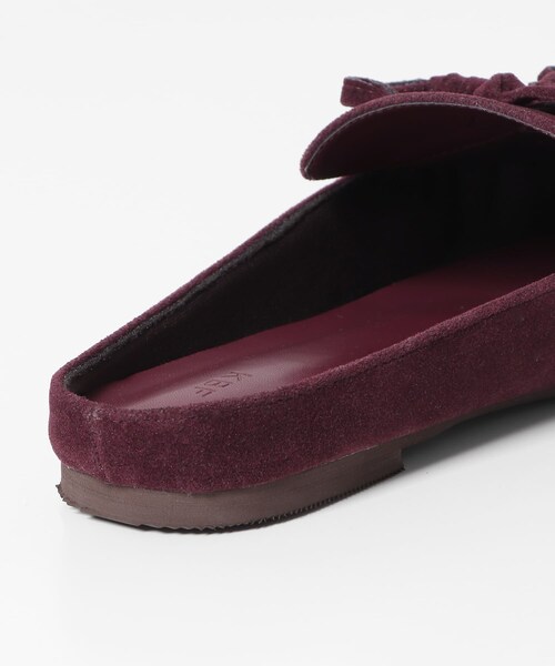 KBF（ケイビーエフ）の「スエードローファー（ローファー・レディース・BURGUNDY/CAMEL・37/38）」の15枚目の写真