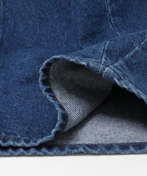 かぐれ（カグレ）の「UNDECORATED　WRAPPED DENIM JEANS（デニムパンツ・レディース・INDIGO・0/1）」の8枚目の写真