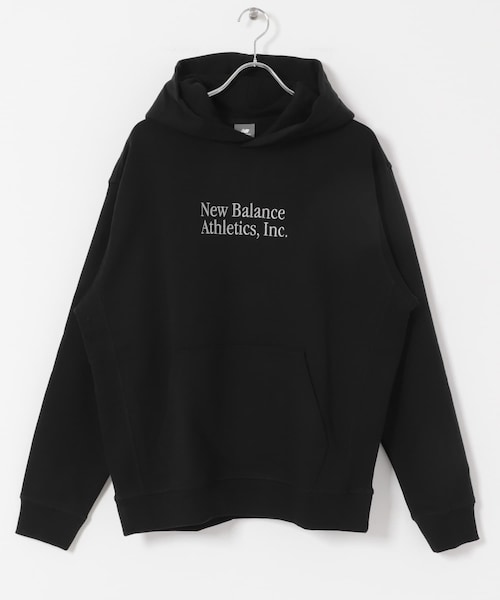 URBAN RESEARCH DOORS（アーバンリサーチドアーズ）の「NEW BALANCE　Athletics クラシックスフーディ（パーカー・メンズ・PEF/BK・M/L/XL）」の4枚目の写真