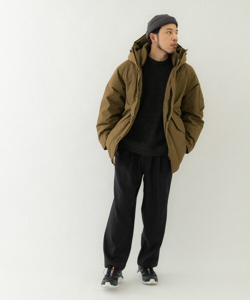 EKAL（エカル）の「nanamica　GORE-TEX Down Coat（その他アウター・メンズ・Navy/Wet Sand/Khaki Grn/Black・S/M/L）」の18枚目の写真