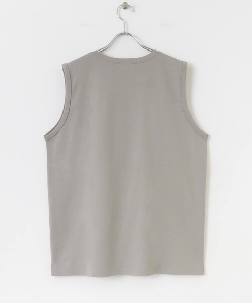 URBAN RESEARCH Sonny Label（アーバンリサーチサニーレーベル）の「コンパクトスムースベーシックタンクトップ（タンクトップ・メンズ・ホワイト/ブラック/グレー・M/L）」の19枚目の写真