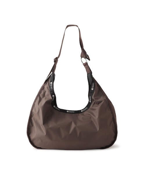 ADAM ET ROPE'(アダムエロペ)の「【LeSportsac for ADAM ET ROPE'】LARGE SPORTSAC LT (SOLID)(ショルダーバッグ・レディース・ブラック/ブラウン・F)」の16枚目の写真