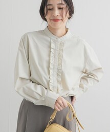 URBAN RESEARCH DOORS（アーバンリサーチドアーズ）の「フロントフリルシャツ（シャツ/ブラウス・レディース）」