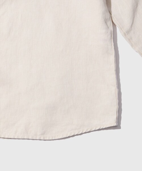 ADAM ET ROPE'(アダムエロペ)の「【NECESSARY or UNNECESSARY/ネセサリーオアアンネセサリー】WW SHIRT(シャツ/ブラウス・メンズ・ホワイト系/オリーブ・L/XL)」の10枚目の写真