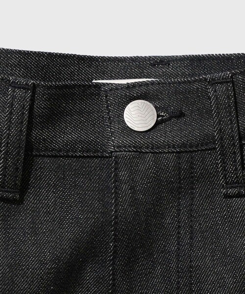ADAM ET ROPE'(アダムエロペ)の「《別注》【NVRFRGT/ネヴァーフォーゲット】EX 3D TWISTED WIDE LEG JEANS RAW BLACK(デニムパンツ・メンズ・ブラック・0/00/1/2/3)」の14枚目の写真