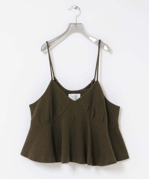 URBAN RESEARCH(アーバンリサーチ)の「『別注』crinkle crinkle crinkle×URBAN RESEARCH wool lingerie cami(キャミソール・レディース・BLACK/BROWN・FREE)」の19枚目の写真