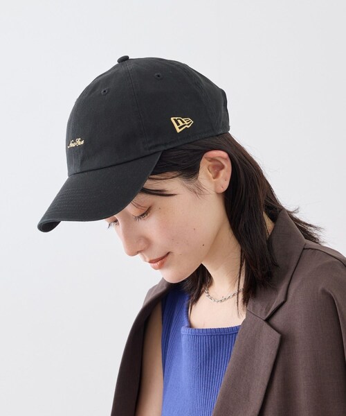 ROPE' PICNIC（ロペピクニック）の「【NEW ERA(R)別注】HEAVY ENZYME WASH Casual Classic CAP（キャップ・レディース・ブラック/ベージュ/ラベンダー系・F）」の3枚目の写真