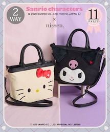 nissen | サンリオキャラクターズ　１１ポケットキャンバス２WAYトートバッグ(トートバッグ)