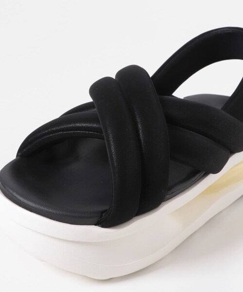 URBAN RESEARCH Sonny Label（アーバンリサーチサニーレーベル）の「NIKE　ウィメンズエアマックスアイラサンダル（サンダル・レディース・003ブラック/100WHITE/02ブラック系・23/24）」の12枚目の写真