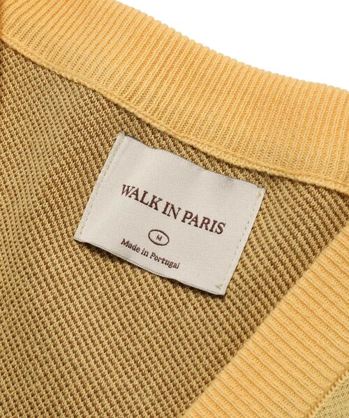 ADAM ET ROPE'(アダムエロペ)の「【WALK IN PARIS/ウォーク イン パリス】Le cardigan dore de papi(カーディガン/ボレロ・メンズ・ベージュ・L/M)」の10枚目の写真
