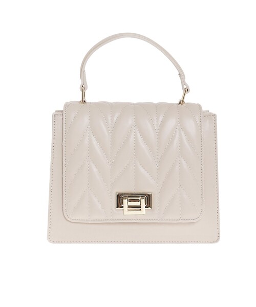 MERCURYDUO（マーキュリーデュオ）の「キルティングショルダーバッグ（ショルダーバッグ・レディース・オフホワイト/ブラック/ベビーピンク/ベージュ・F）」の3枚目の写真