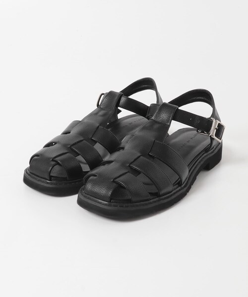 SENSE OF PLACE by URBAN RESEARCH(センスオブプレイスバイアーバンリサーチ)の「トラックソールグルカサンダル(サンダル・メンズ・BLACK/CHARCOAL/BROWN・26.5/27.5)」の5枚目の写真