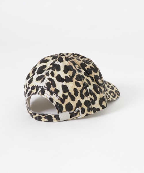 URBAN RESEARCH（アーバンリサーチ）の「GANNI　WASHED COTTON CANVAS CAP（キャップ・レディース・LEOPARD・-）」の4枚目の写真