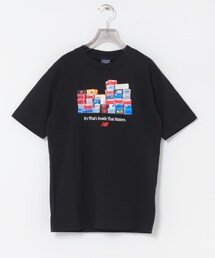 URBAN RESEARCH（アーバンリサーチ）の「NEW BALANCE　ボックスTシャツ（Tシャツ/カットソー・レディース）」