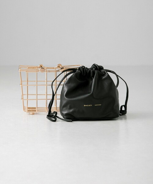 URBAN RESEARCH（アーバンリサーチ）の「zanchetti　MARKET BAG（かごバッグ・レディース・NERO・FREE）」の3枚目の写真