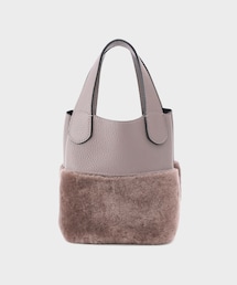 ROPE' | 【RIPANI（リパーニ）】MOUTON COMBINATION BUCKET BAG｜2wayバケツバッグ(ハンドバッグ)