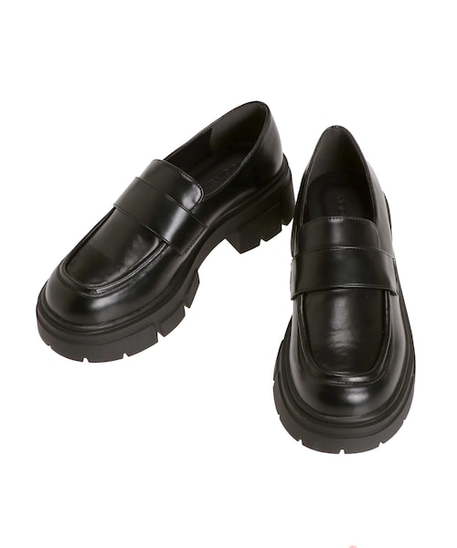 EMODA（エモダ）の「TANK HEEL LOAFER（ローファー・レディース・シルバー/ブラック・L/M/S）」の15枚目の写真