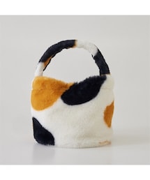 COCOPLATZ interior | まるで猫!のようなモフモフバッグ(猫Feel)(トートバッグ)