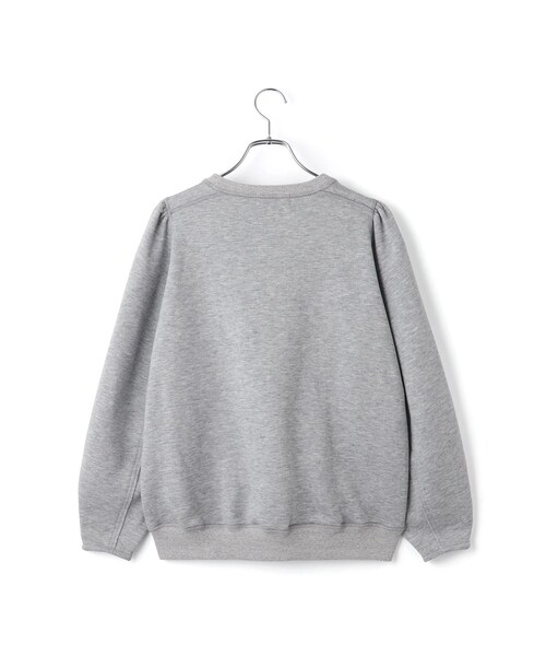 ADAM ET ROPE'（アダムエロペ）の「ウールミックスフォルムプルオーバー（スウェット・レディース・グレー/キナリ系/サックス・F）」の20枚目の写真