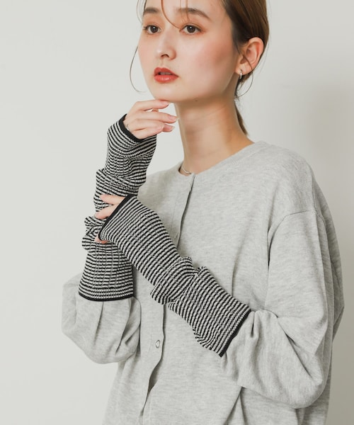 SENSE OF PLACE by URBAN RESEARCH(センスオブプレイスバイアーバンリサーチ)の「アソートアームウォーマー(ベルト・レディース・ORANGE/BLACK/BROWN/GRAY/GREEN・one)」の1枚目の写真