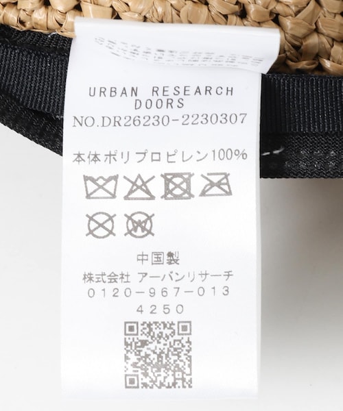 URBAN RESEARCH DOORS(アーバンリサーチドアーズ)の「花柄ハット(ハット・レディース・GRAY/NATURAL・-)」の12枚目の写真