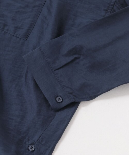 ITEMS URBANRESEARCH（アイテムズ アーバンリサーチ）の「シアーポケットスキッパーシャツ（シャツ/ブラウス・レディース・WHT/L.BLU/NVY・FREE）」の20枚目の写真