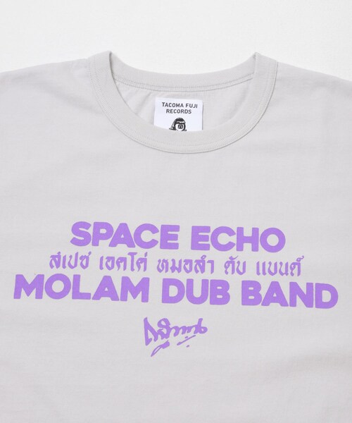 EKAL(エカル)の「TACOMA FUJI RECORDS SPACE ECHO MOLAM DUB BAND T-SHIRTS(Tシャツ/カットソー・メンズ・ICE GRAY/OATMEAL・M/L/XL)」の5枚目の写真