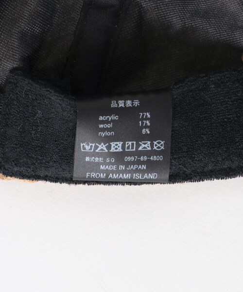 THE GOODLAND MARKET（ザグッドランドマーケット）の「devadurga　WOOL JET CAP（キャップ・メンズ・BEIGE/MUSTARD・FREE）」の7枚目の写真