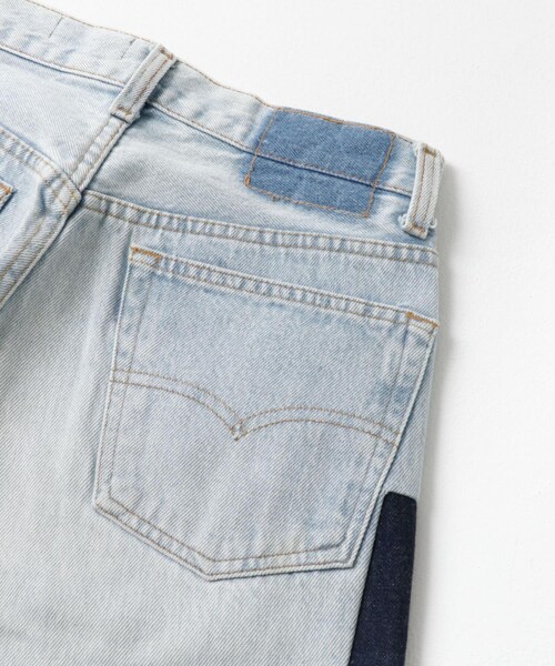 THE GOODLAND MARKET（ザグッドランドマーケット）の「SREU　SREU-Transposed Denim Pants（デニムパンツ・レディース・PALxBL1/PALxBL2/PALxBL3/PALxBL4・1/3）」の15枚目の写真