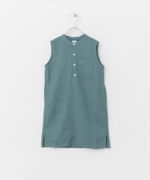 URBAN RESEARCH DOORS（アーバンリサーチドアーズ）の「リネンレーヨンノースリーブワンピース(KIDS)（ワンピース・キッズ・NAVY/BLUE・105/120/135）」の22枚目の写真
