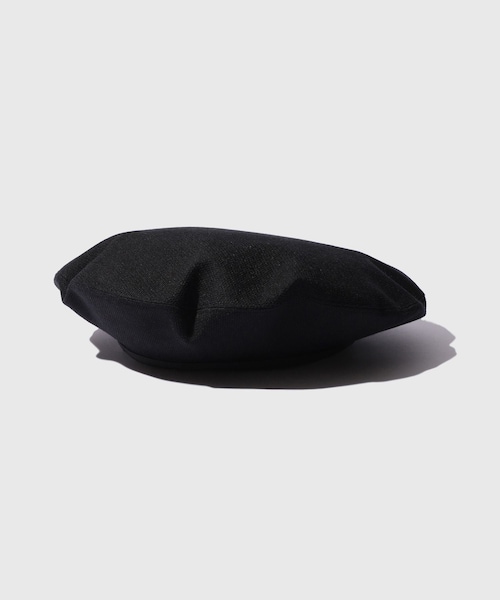ADAM ET ROPE'（アダムエロペ）の「【NEEDLES/ニードルス】Beret - Linen Nylon Oxford（ハンチング/ベレー帽・メンズ・ブラック・L）」の2枚目の写真