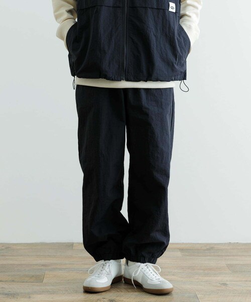 ITEMS URBANRESEARCH（アイテムズ アーバンリサーチ）の「ddp　Nylon Wide Pants（その他パンツ・メンズ・BLK/IVO/BLU・M/L）」の10枚目の写真