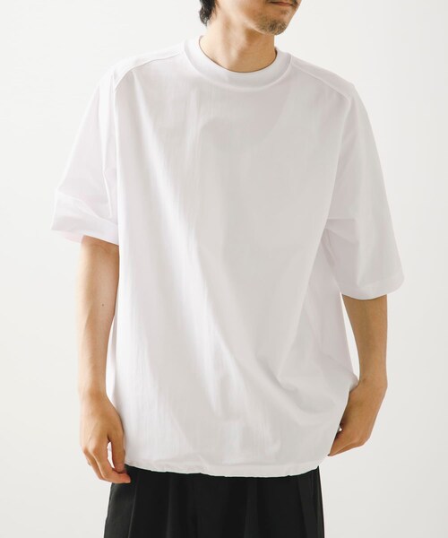 URBAN RESEARCH（アーバンリサーチ）の「DAIWA PIER39　TECH LIGHTWEIGHT S/S TEE（Tシャツ/カットソー・メンズ・CHARCOAL/BLACK/WOLF GRAY/WHITE・S/M/L/XL）」の6枚目の写真