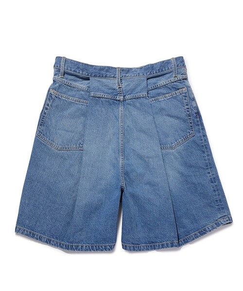 ADAM ET ROPE'(アダムエロペ)の「【URU/ウル】DENIM SHORTS(デニムパンツ・メンズ・ブルー系・1/2)」の4枚目の写真