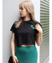 EVRIS | ERクロップドTシャツ(Tシャツ/カットソー)